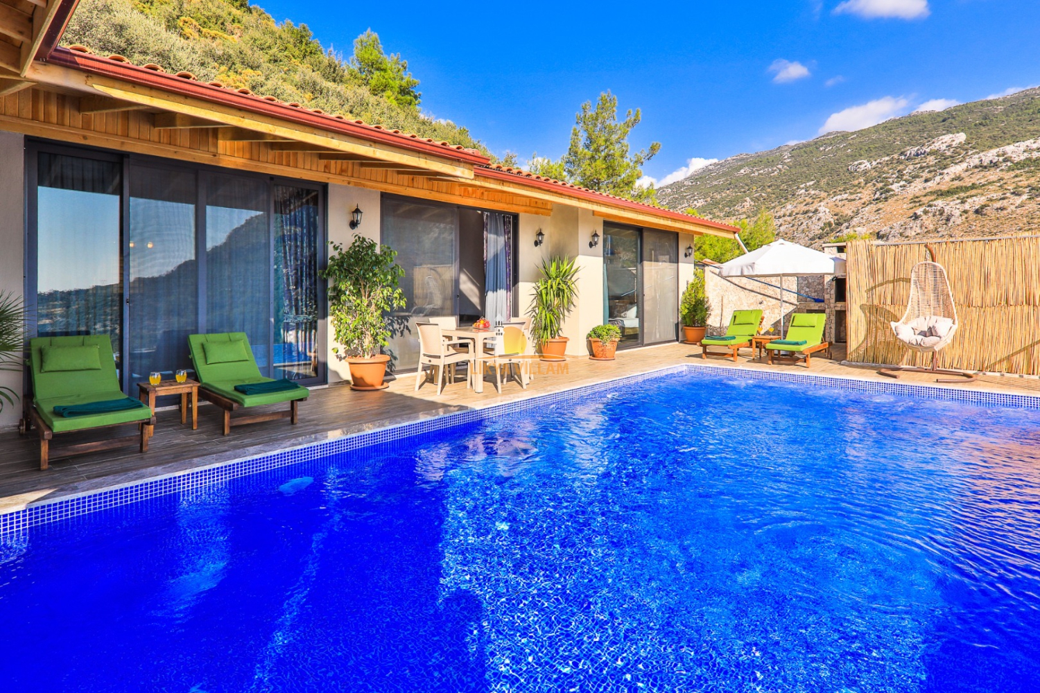 Kalkan Doğa Manzaralı Lüks Villa Achyle