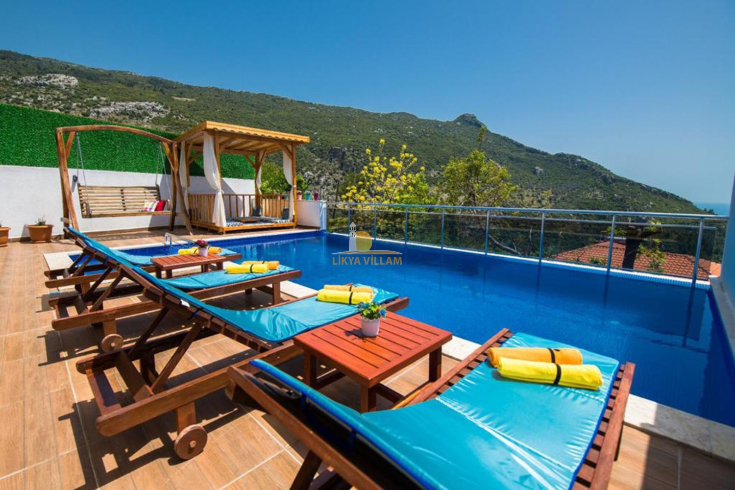 Kalkan Jakuzili Korunaklı Villa Amor