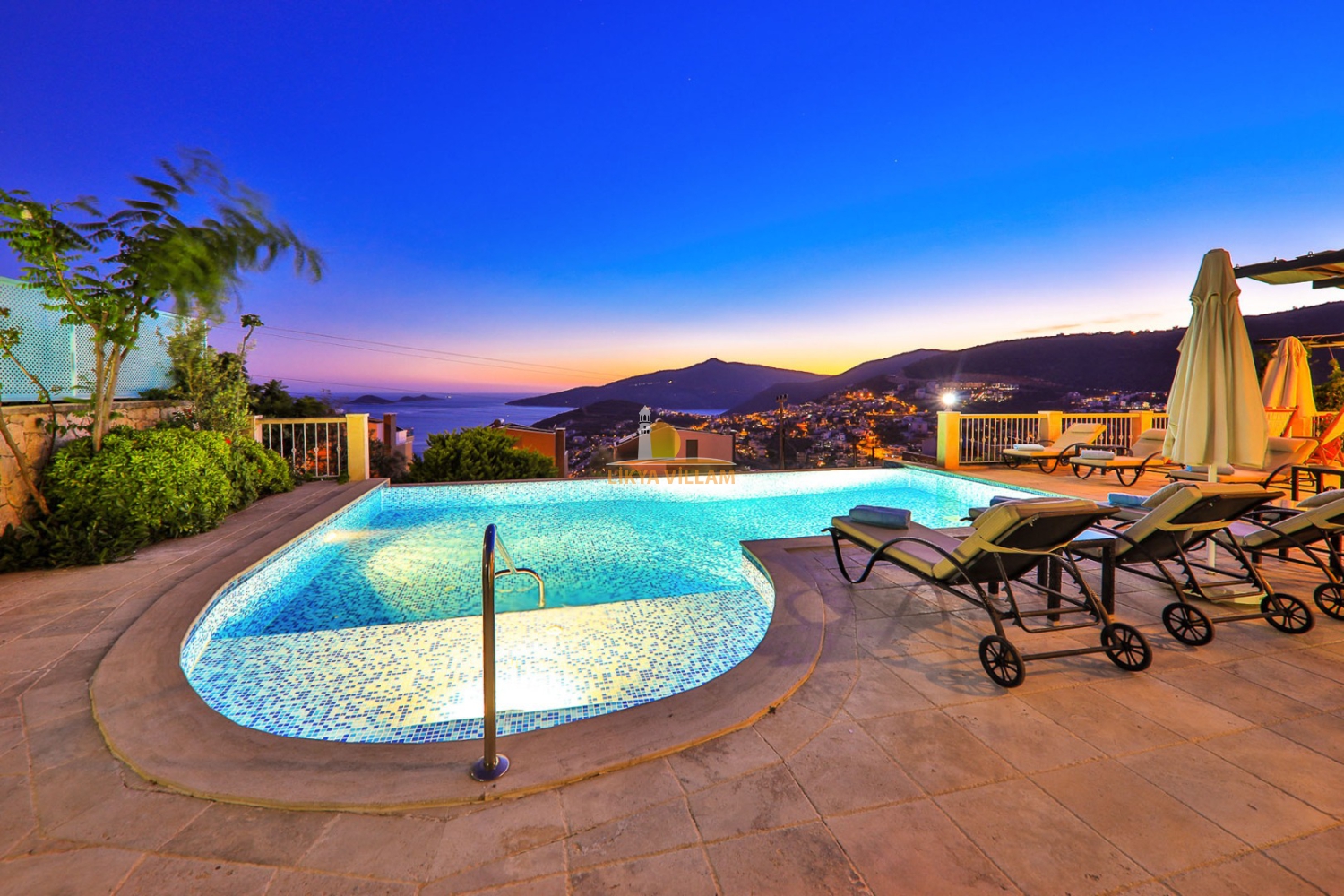 Kalkan Deniz Manzaralı Villa Ceci