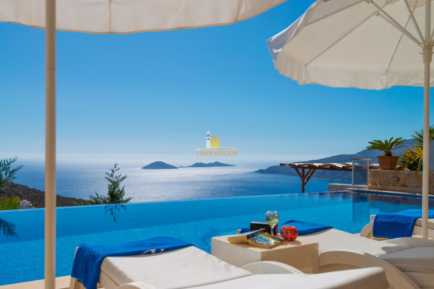 Kalkan Deniz Manzaralı Lüks Villa Kayra