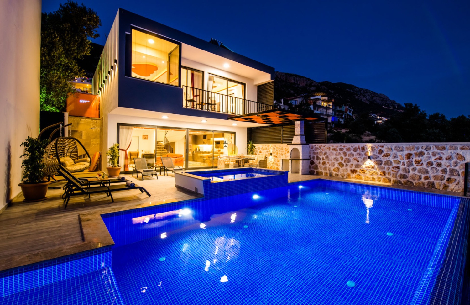 Kalkan Deniz Manzaralı Villa Kısmet