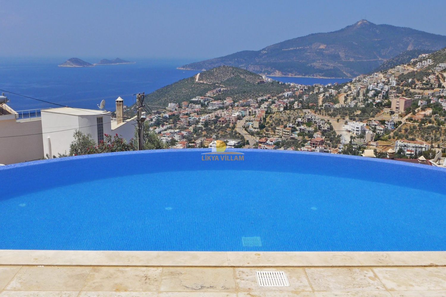 Kalkan Deniz Manzaralı Villa Neptün