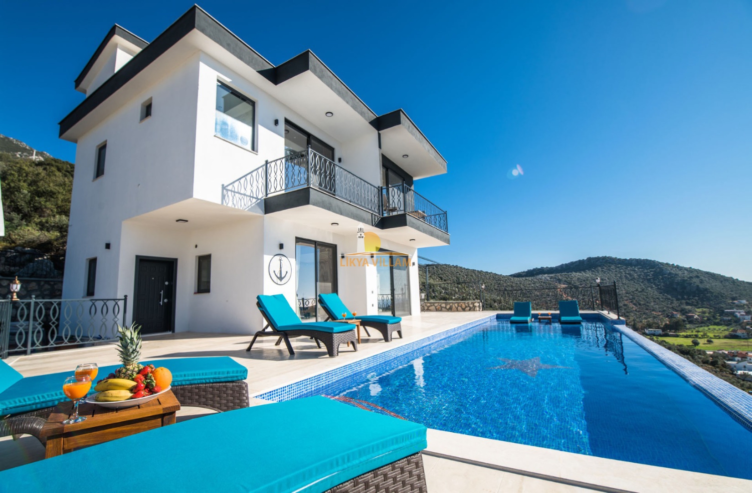 Kalkan Deniz ve Doğa Manzaralı Villa Star