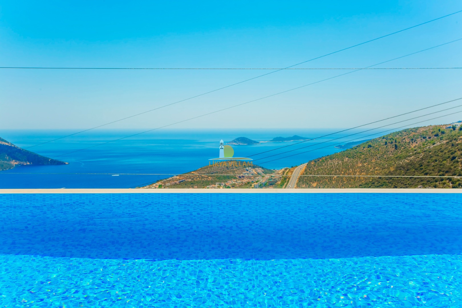 Kalkan Deniz Manzaralı Havuzlu Villa View