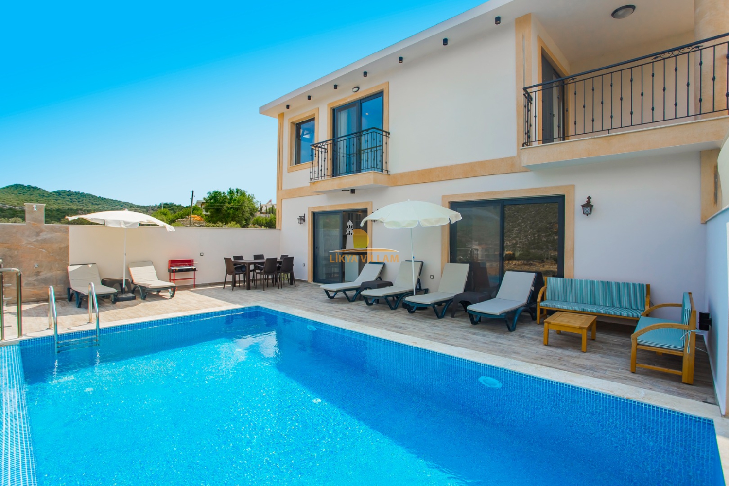 Kalkan Doğa Manzaralı Villa Şimşek